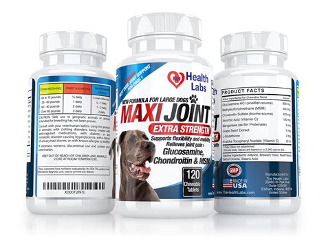 Glucosamine Chondroitin for Dogs, Chewable, With MSM