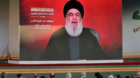 Israel Hamás La Guerra Total Es Posible Hassan Nasrallah Líder Del Grupo Radical Libanés