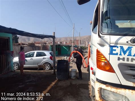 EPS EMAPA CAÑETE S A EMAPA CAÑETE VIENE ABASTECIENDO DE AGUA POTABLE