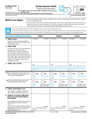 Schedule Eic Form Fill Out And Sign Printable Pdf