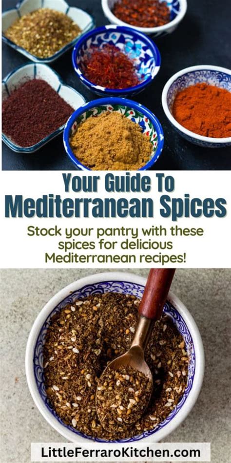 Essential Mediterranean Spices - The Little Ferraro Kitchen