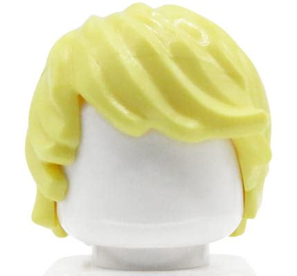 Lego Minifigure Hair Blonde Tousled Side Part Extra Extra Bricks