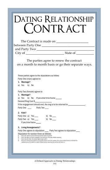 Funny Marriage Contract Template