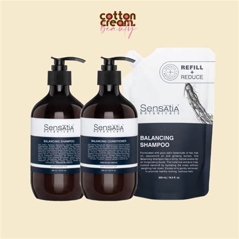 Jual Sensatia Botanicals Balancing Shampoo Conditioner Ml