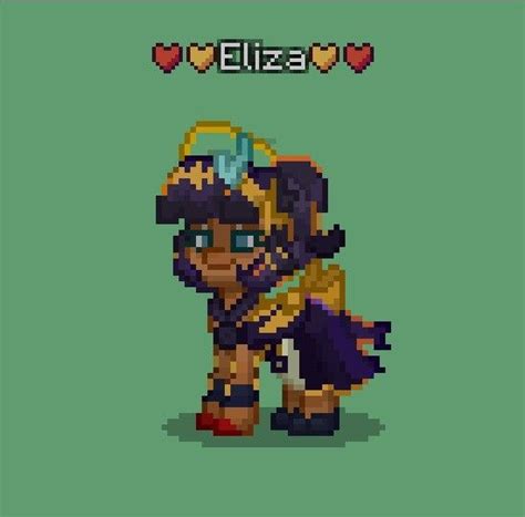 Eliza skullgirls pony town Милые рисунки Рисунки фигур Фан арт