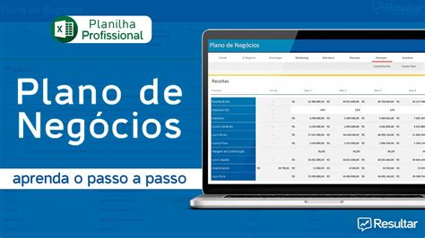 Plano De Neg Cios Planilha E Passo A Passo Profissional Youtube