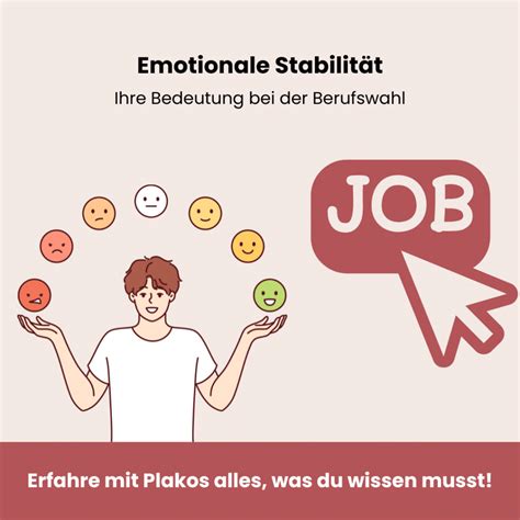 ᐅ Emotionale Stabilität und Ihre Bedeutung bei der Berufswahl