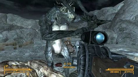 Fallout New Vegas Deathclaw Mod Youtube