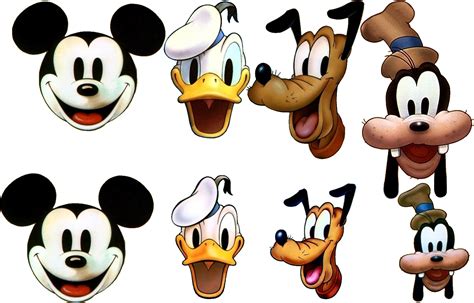 Mickey Mouse Face Png