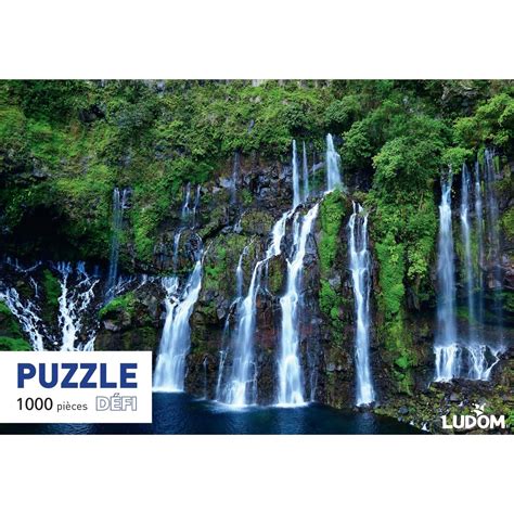 Puzzle 1000 Pièces Cascade Grand Galet