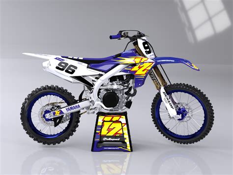 Ninety Series Yamaha Yz Yzf Wr Graphics Kit Custom Mx The Home