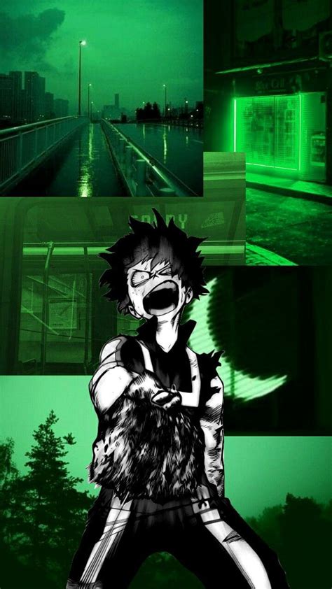 Green Anime Wallpapers K Hd Green Anime Backgrounds On Wallpaperbat