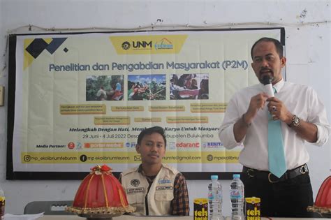 MP EKOLIBRIUM LAKUKAN P2M GUNA KEMBANGKAN POTENSI MASYARAKAT DESA KINDANG