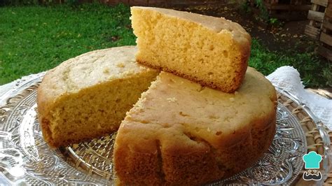 Bizcochuelo de naranja fácil Receta RÁPIDA