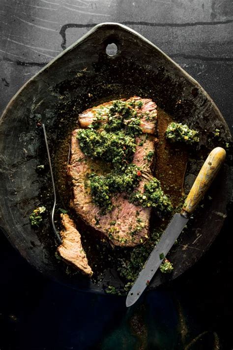 Ojo De Bife Con Chimichurri (Whole Boneless Rib Eye with Chimichurri ...