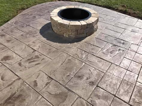 Stamped Decorative Concrete Eclipse Concrete And Landscape Call