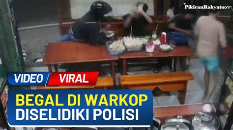 Viral Aksi Begal Di Warkop Kemang Jakarta Selatan Polisi Sudah