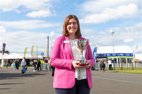 Rhass Team Member Wins Scotlands Rural College Sruc Fordyce Maxwell