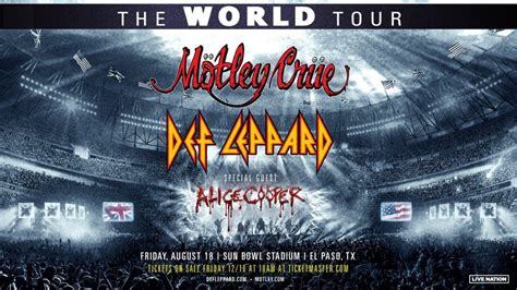 Def Leppard The World Tour 2023 Usa Tour Preview Venue Guide 1