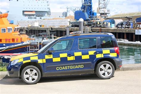 Coastguard Van editorial photography. Image of lifeboat - 107658982