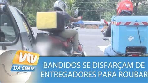 Bandidos Se Disfar Am De Entregadores Para Roubar Youtube