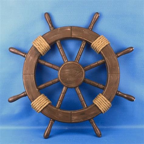 Handcrafted Nautical Decor Rustic Ship Wheel Wall D Cor Nautical Wall