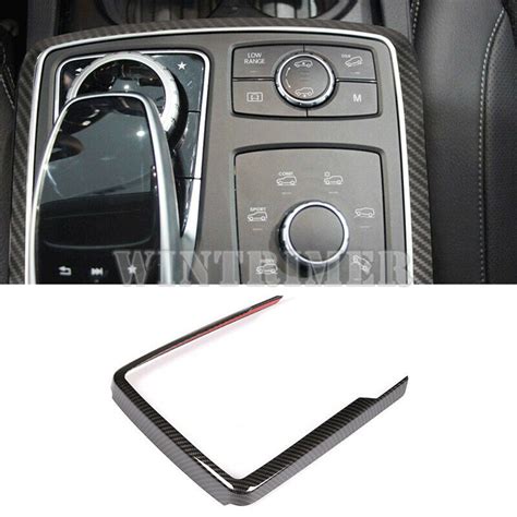 Abs Center Console Gear Box Multimedia Frame Trim Cover For Benz Ml