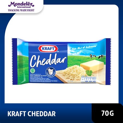 Jual Kraft Keju Cheddar Box 75g Ukuran Ekonomis Untuk Masak Kue Dan