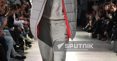 Olympic team outfit and Zasport brand casual collection showcased in ...