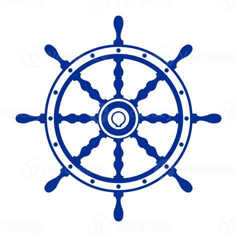 Navire Roue Icône Vieux Navire Pilotage Roue Gouvernail Isolé 21281807 Png