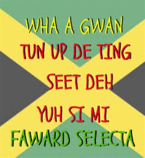 Say Or Teach You Something In Jamaican Patois By Fad3d0ne Fiverr