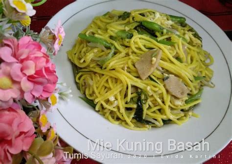 Resep Mie Kuning Basah Tumis Sayuran Oleh Evida Kartini Cookpad