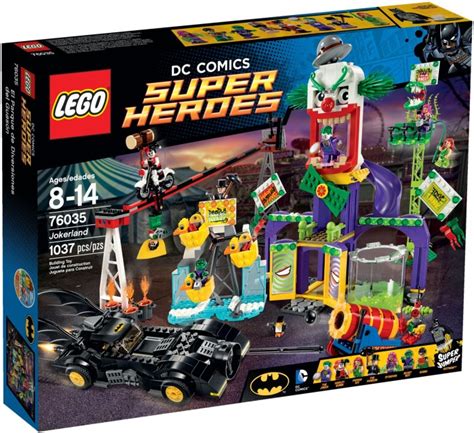 Lego Dc Comics Super Heroes 76035 Pas Cher Jokerland