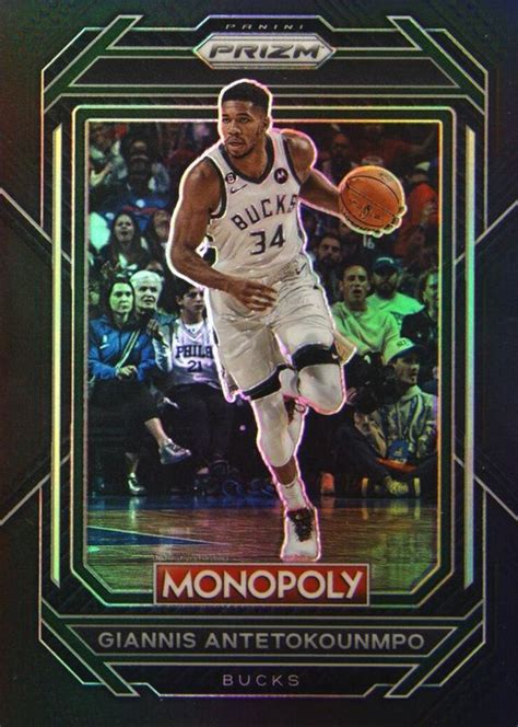 Giannis Antetokounmpo Prizm Monopoly Black Price Guide