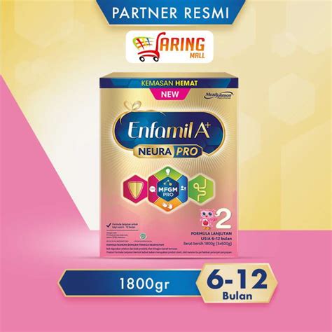 Jual Enfamil A 2 Susu Formula Bayi 1800 G Value Pack Kemasan Baru