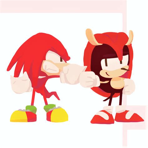 Knuckles and Mighty - Sonic Mania Plus 2/10 by Lallelol on DeviantArt