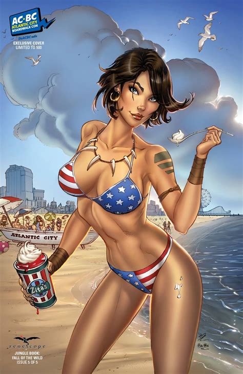 Rule 34 1girls American Flag American Flag Bikini Atlantic City Beach