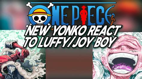 New Yonko React To Luffy Joyboy Part 1 Gacha One Piece