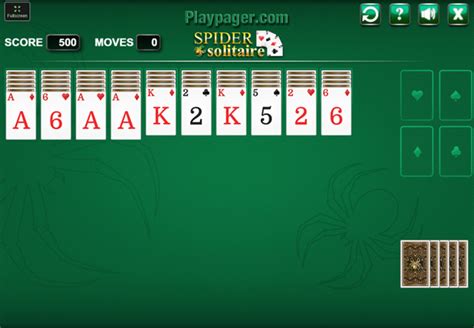 Spider On Line Gratis - Juego de Solitario Spider online gratis - Playpager.com