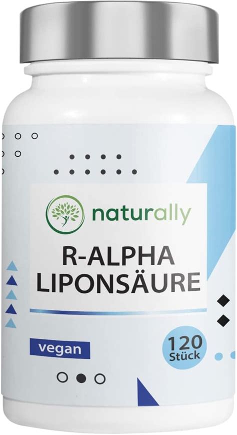 Naturally R Alpha Lipons Ure Kapseln Kapseln Mit Mg R Alpha