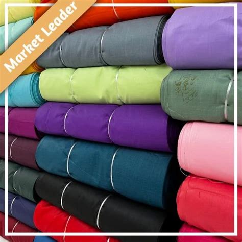 Multicolor Ruby Cotton Fabrics Magic Cotton Slub Plain Solids For