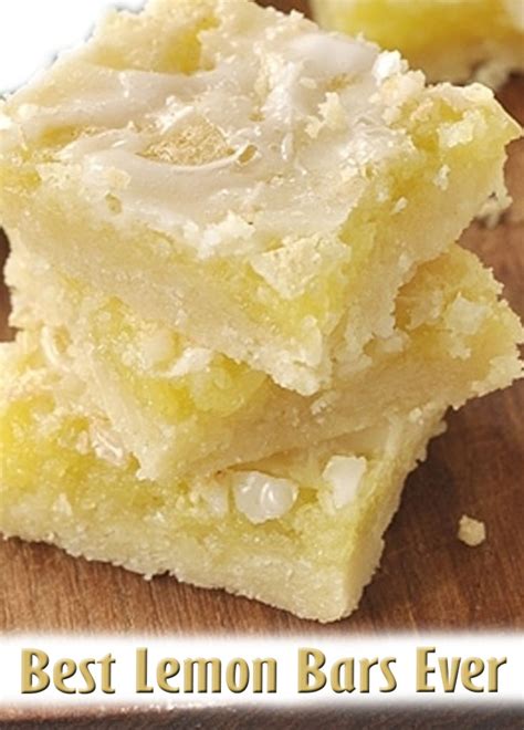 Best Lemon Bars Ever