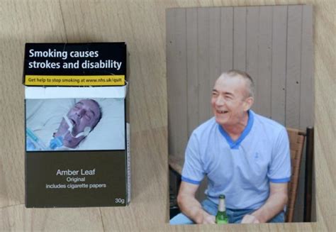 Horrified Woman Thinks Dying Man On Cigarette Packet Is Her Dad