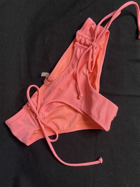 VS VICTORIA S SECRET Essential Tie String Swim Bikini Gem