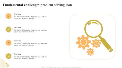 Fundamental Challenges Problem Solving Icon Themes Pdf