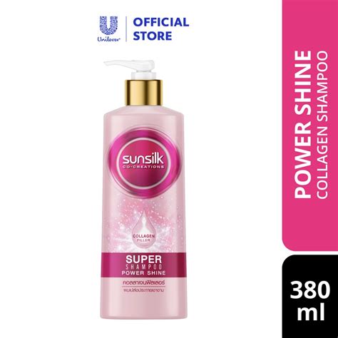 Sunsilk Super Collagen Shampoo Power Shine 380ml Shopee Malaysia