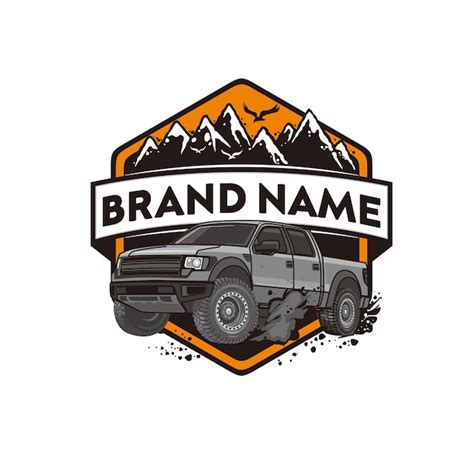 Premium Vector Sports Truck Adventure Illustration Logo