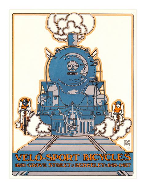 1970 Poster By David Lance Goines For Velo Sport Bicycles Flickr