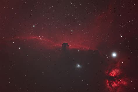 Ic434 Horsehead Nebula Rastrophotography