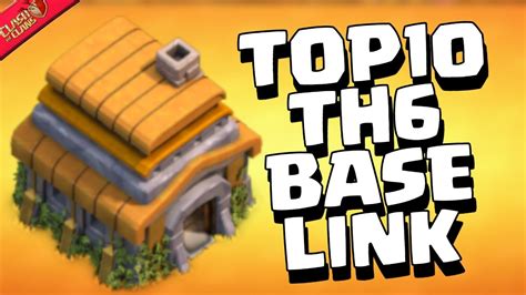 New Best Th6 Base Link War Trophy Base Top20 With Link In Clash Of Clans Th6 War Base 2020